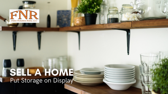 Highlighting Storage Space - Sell a Home - Fisher Nicholson Realty