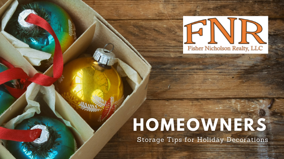 Storing Seasonal Decor - Fisher Nicholson Realty
